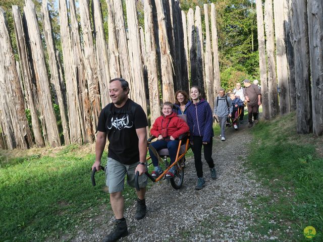 Randonnée joëlettes à Flémalle