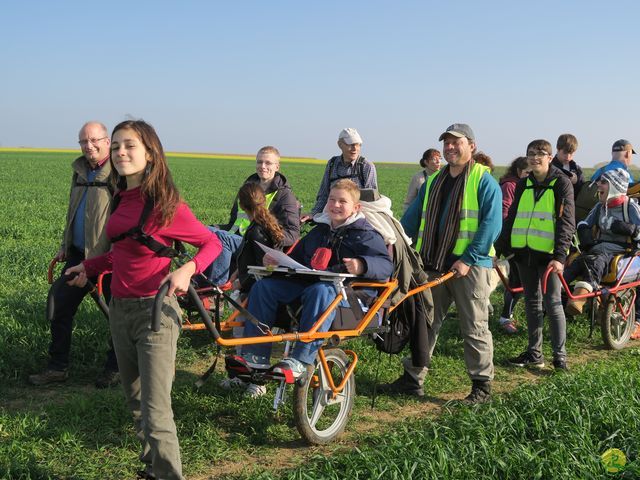 Randonnée joëlettes à Ramillies