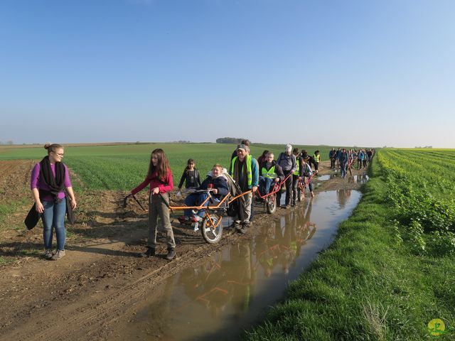 Randonnée joëlettes à Ramillies