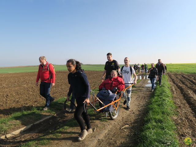 Randonnée joëlettes à Ramillies