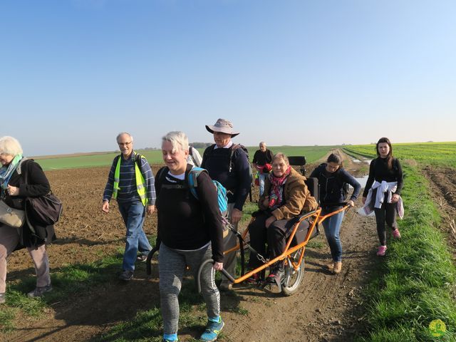 Randonnée joëlettes à Ramillies