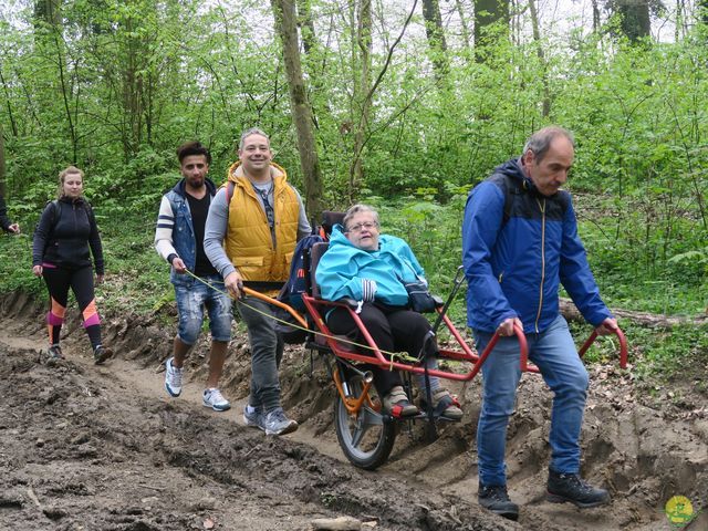 Randonnée joëlettes à Sars-la-Bruyère