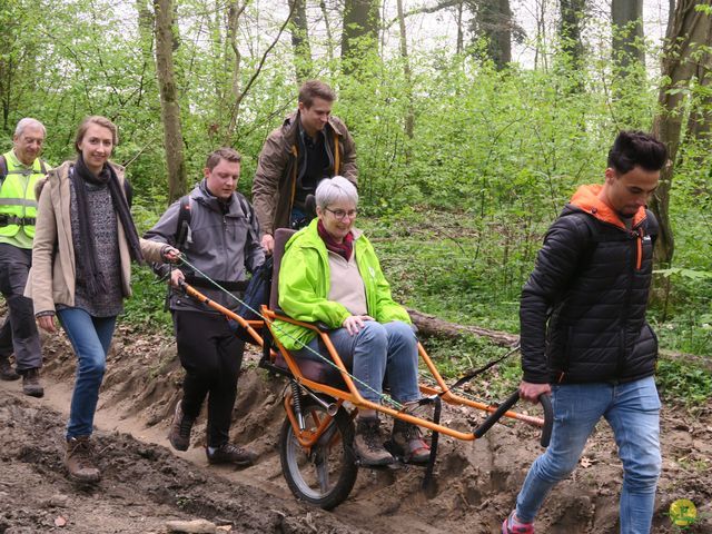 Randonnée joëlettes à Sars-la-Bruyère