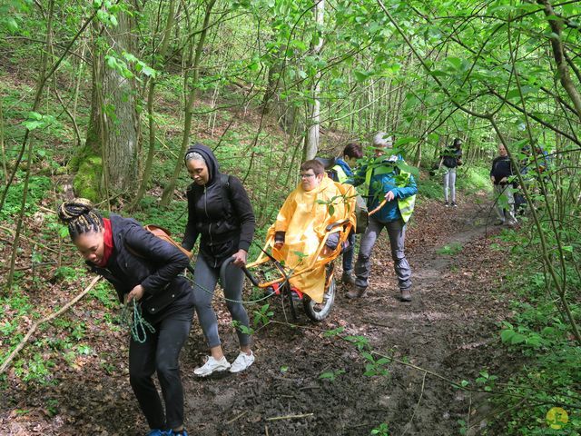 Randonnée joëlettes à Faulx-Les Tombes