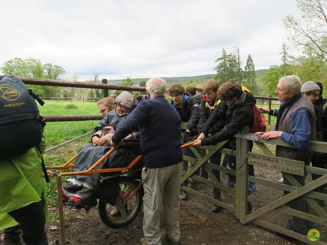 Randonnée joëlettes à Faulx-Les Tombes