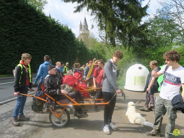 Randonnée joëlettes à Faulx-Les Tombes