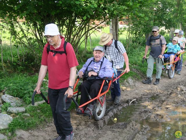 Randonnée joëlettes à Thoricourt