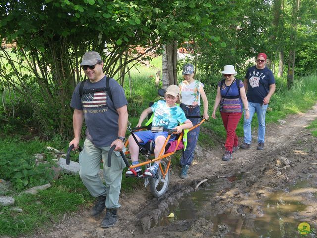 Randonnée joëlettes à Thoricourt