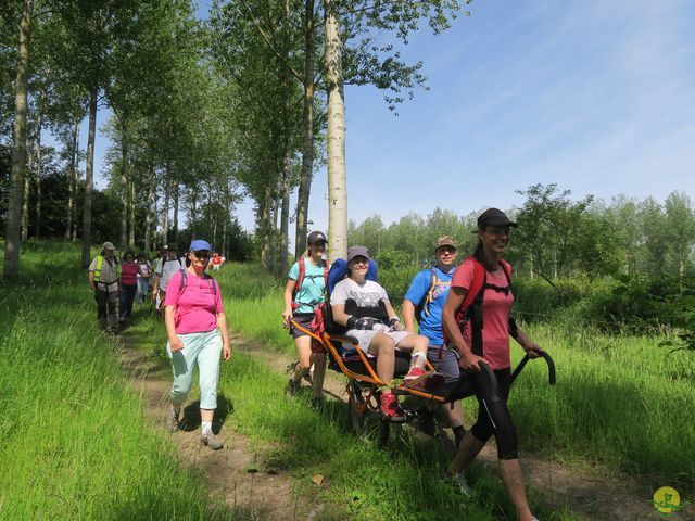 Randonnée joëlettes à Thoricourt