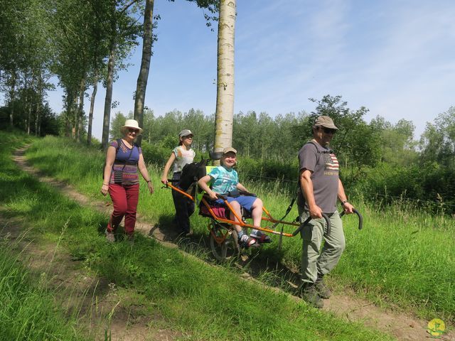 Randonnée joëlettes à Thoricourt