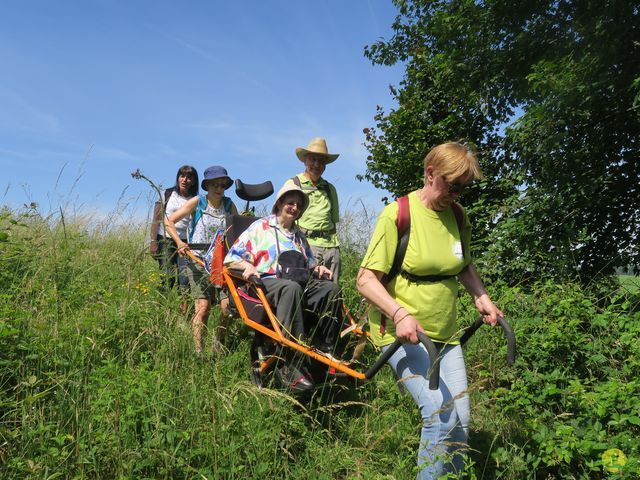 Randonnée joëlettes à Thoricourt