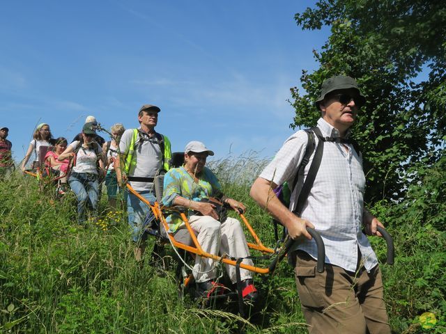 Randonnée joëlettes à Thoricourt