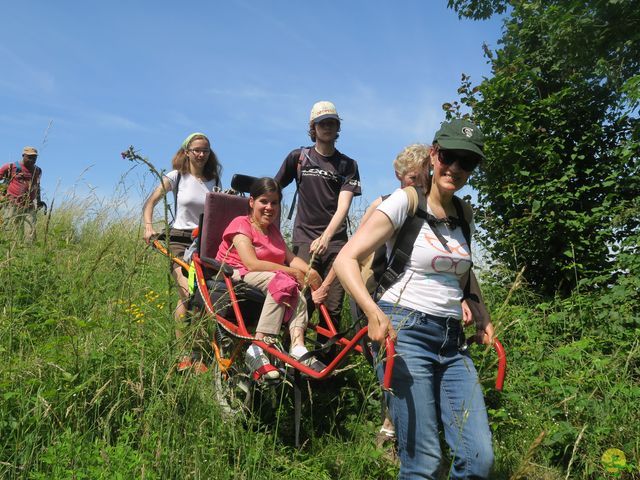 Randonnée joëlettes à Thoricourt