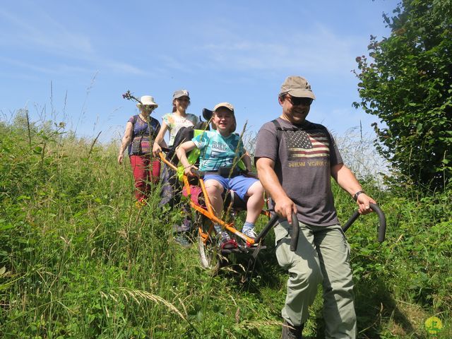 Randonnée joëlettes à Thoricourt