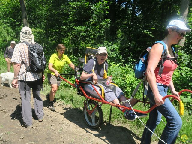 Randonnée joëlettes à Thoricourt