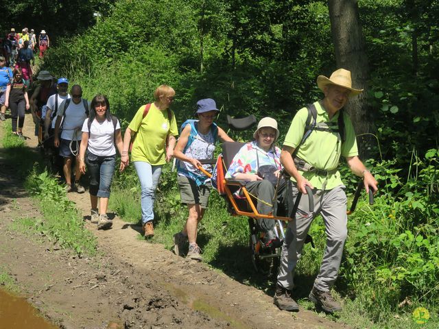 Randonnée joëlettes à Thoricourt