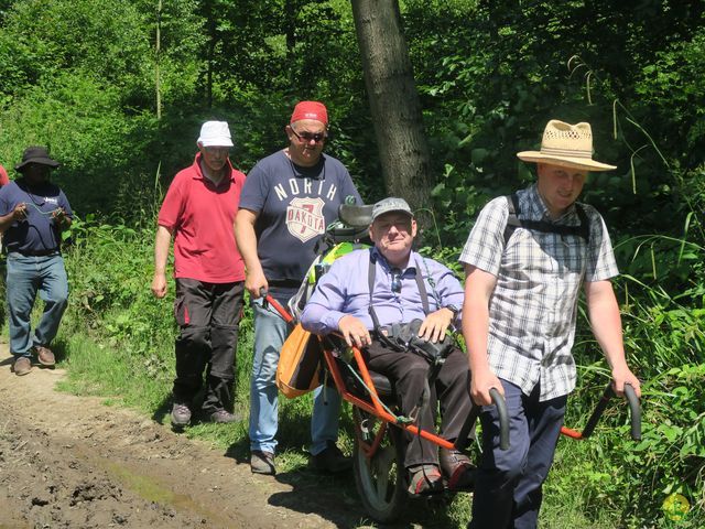 Randonnée joëlettes à Thoricourt