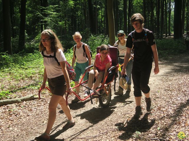 Randonnée joëlettes à Thoricourt