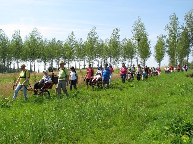 Randonnée joëlettes à Thoricourt