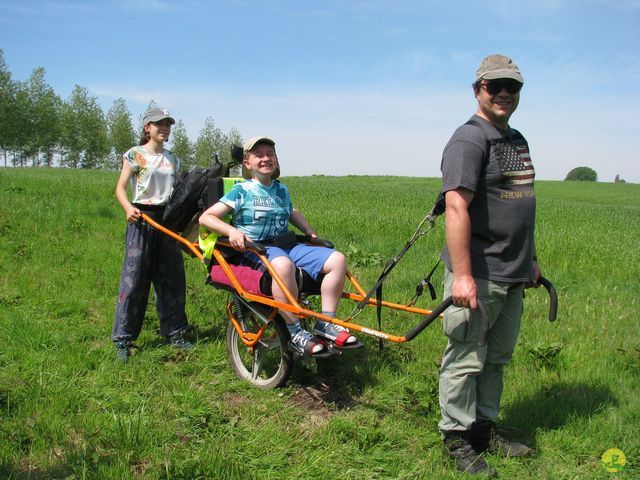 Randonnée joëlettes à Thoricourt