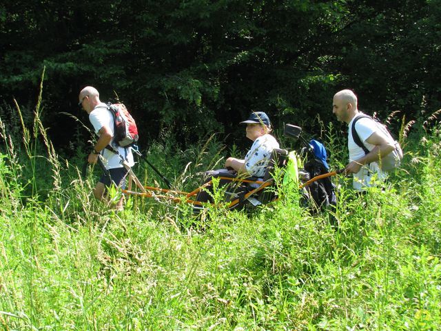 Randonnée joëlettes à Thoricourt