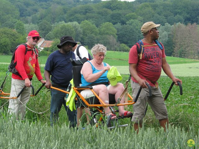 Randonnée joëlettes à Thoricourt