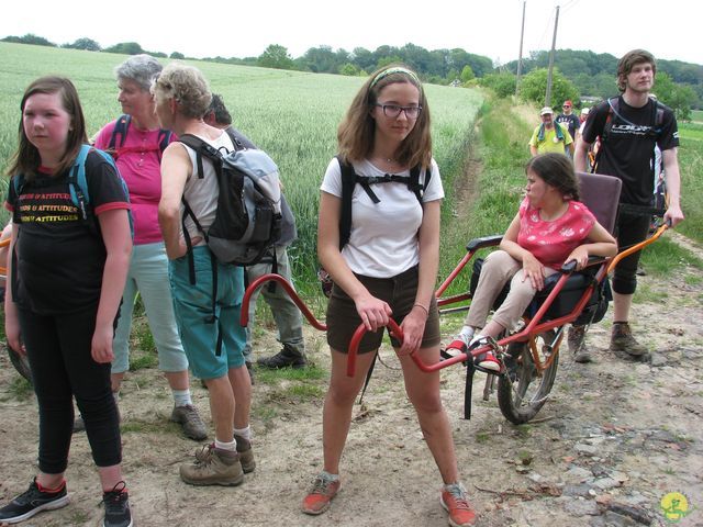 Randonnée joëlettes à Thoricourt