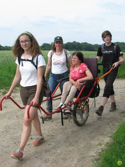 Randonnée joëlettes à Thoricourt