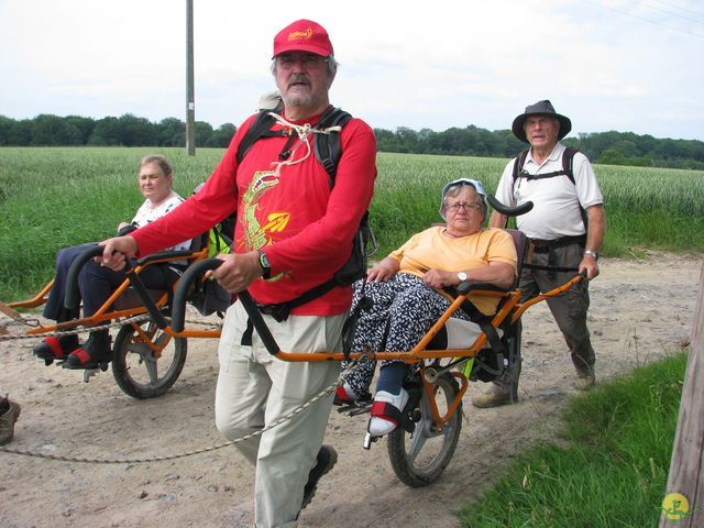 Randonnée joëlettes à Thoricourt