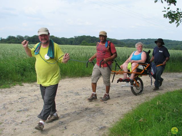 Randonnée joëlettes à Thoricourt