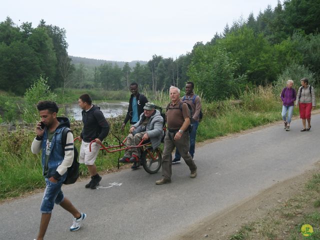 Randonnée joëlettes à Habay-la-Neuve