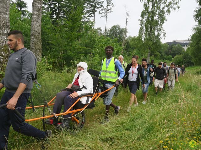 Randonnée joëlettes à Habay-la-Neuve