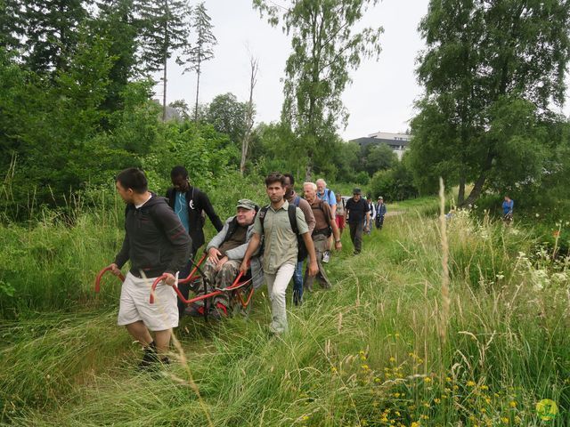 Randonnée joëlettes à Habay-la-Neuve