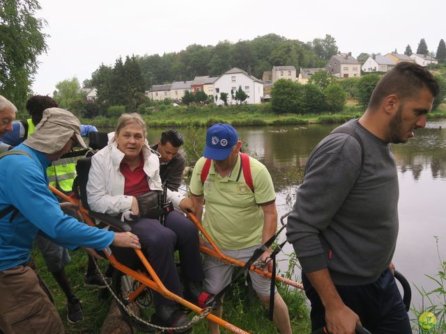 Randonnée joëlettes à Habay-la-Neuve