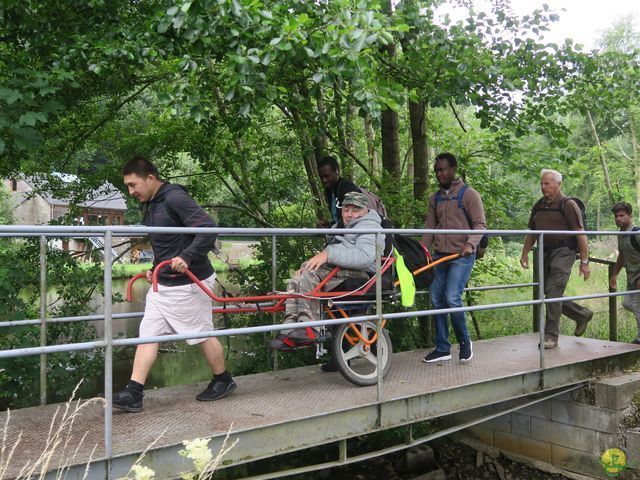 Randonnée joëlettes à Habay-la-Neuve