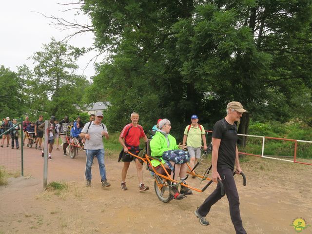 Randonnée joëlettes à Habay-la-Neuve