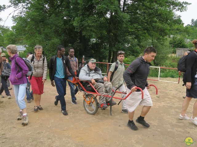 Randonnée joëlettes à Habay-la-Neuve