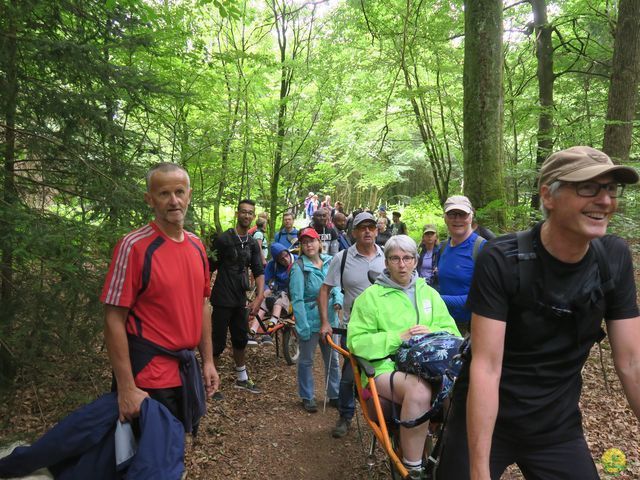 Randonnée joëlettes à Habay-la-Neuve