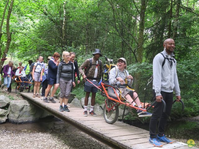 Randonnée joëlettes à Habay-la-Neuve