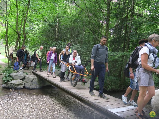 Randonnée joëlettes à Habay-la-Neuve