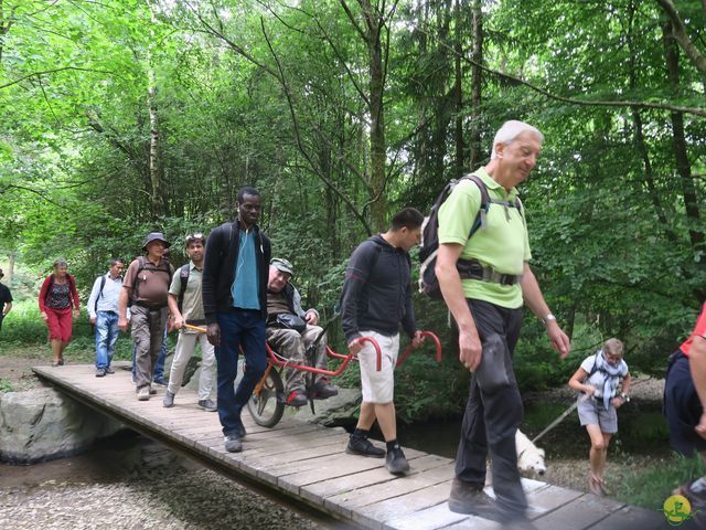 Randonnée joëlettes à Habay-la-Neuve