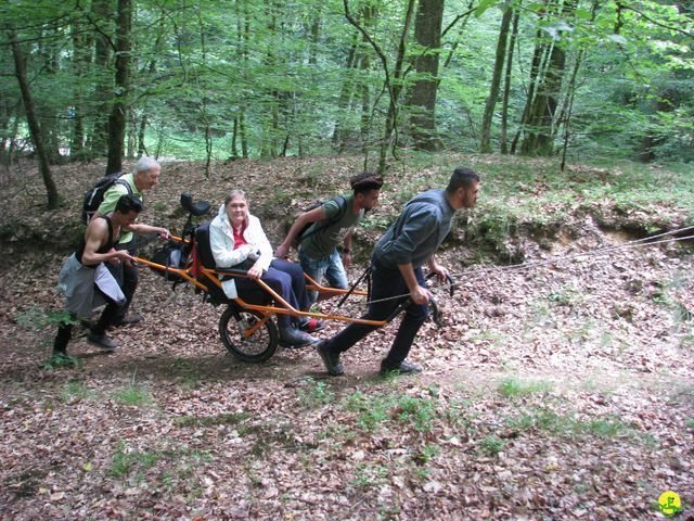 Randonnée joëlettes à Habay-la-Neuve