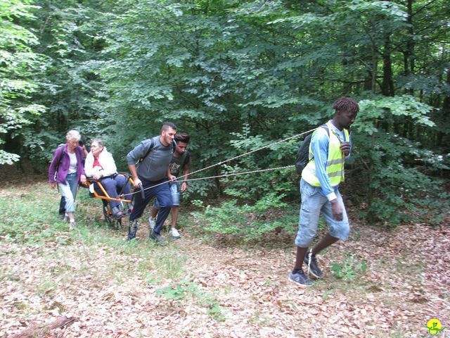 Randonnée joëlettes à Habay-la-Neuve