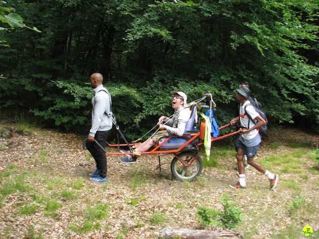 Randonnée joëlettes à Habay-la-Neuve