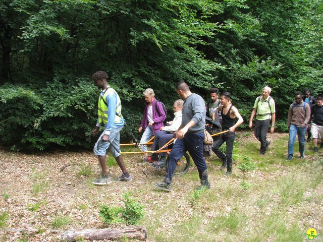 Randonnée joëlettes à Habay-la-Neuve