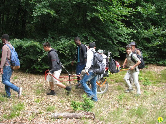 Randonnée joëlettes à Habay-la-Neuve