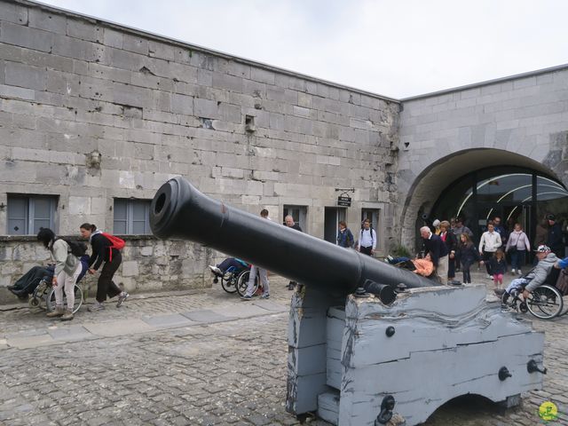 Randonnée joëlettes à Dinant