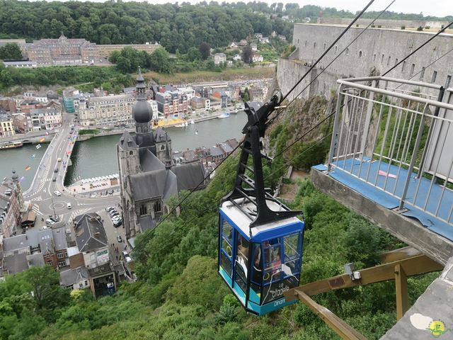 Randonnée joëlettes à Dinant