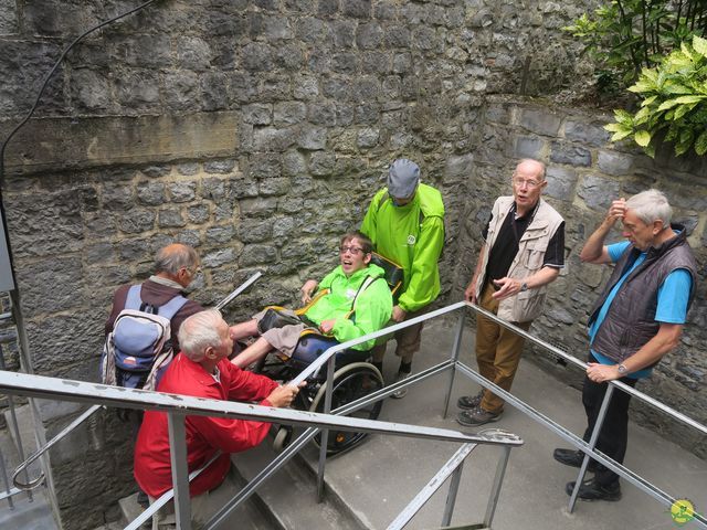 Randonnée joëlettes à Dinant