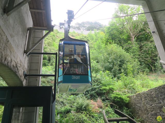 Randonnée joëlettes à Dinant